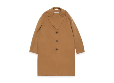 Acne Studios Singlebreasted Wool Coat "Camel Beige"