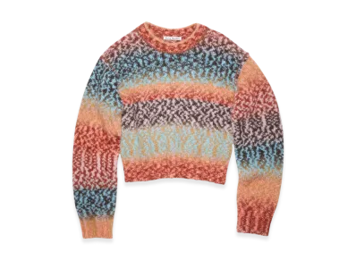 Acne Studios Wool Blend Jumper "Brown Blue/Multi"