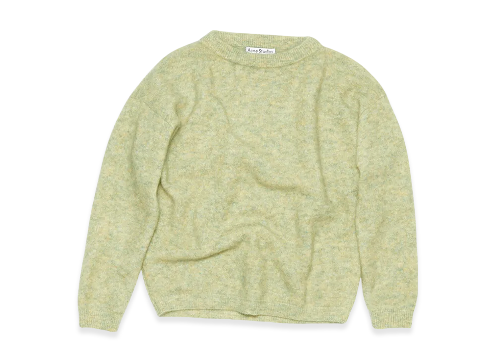 Acne Studios Wool Mohair Jumper "Pistachio Green"