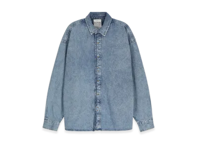 Acne Studios Button Up Denim Shirt "Sky Blue"