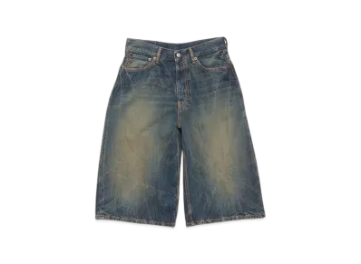 Acne Studios Loose Fit Denim Shorts "Dark Blue"