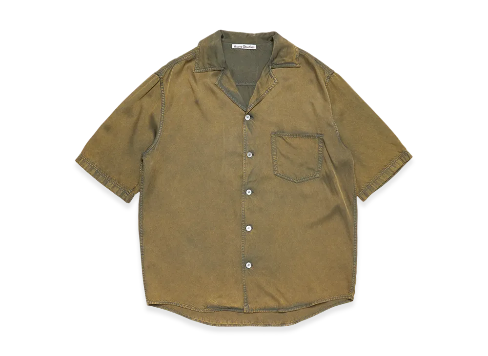 Acne Studios Button Up Shirts "Military Green"