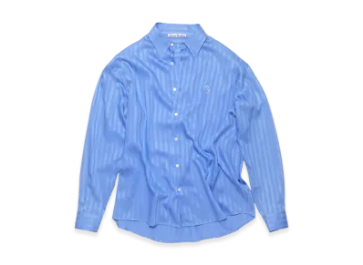 Acne Studios Button-Up Stripe Shirt "Cornflower Blue"