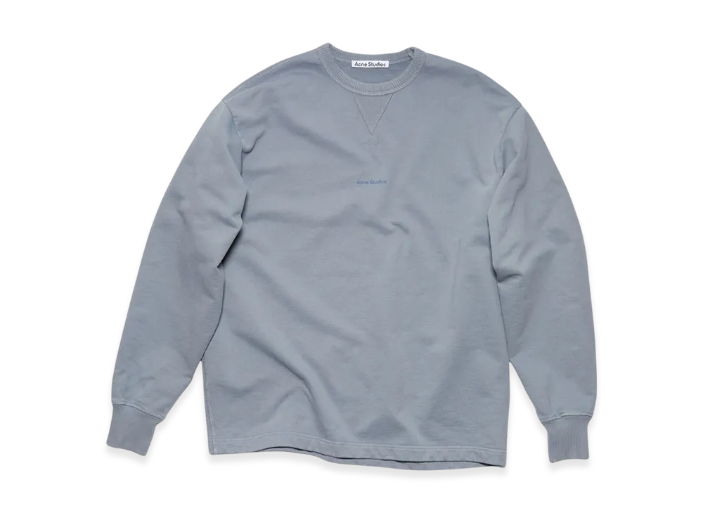 Acne Studios Stamp Logo Sweatshirt "Steel Grey"