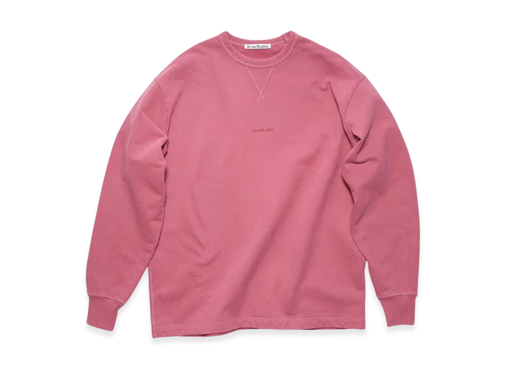 Acne Studios Stamp Logo Sweatshirt "Old Pink"