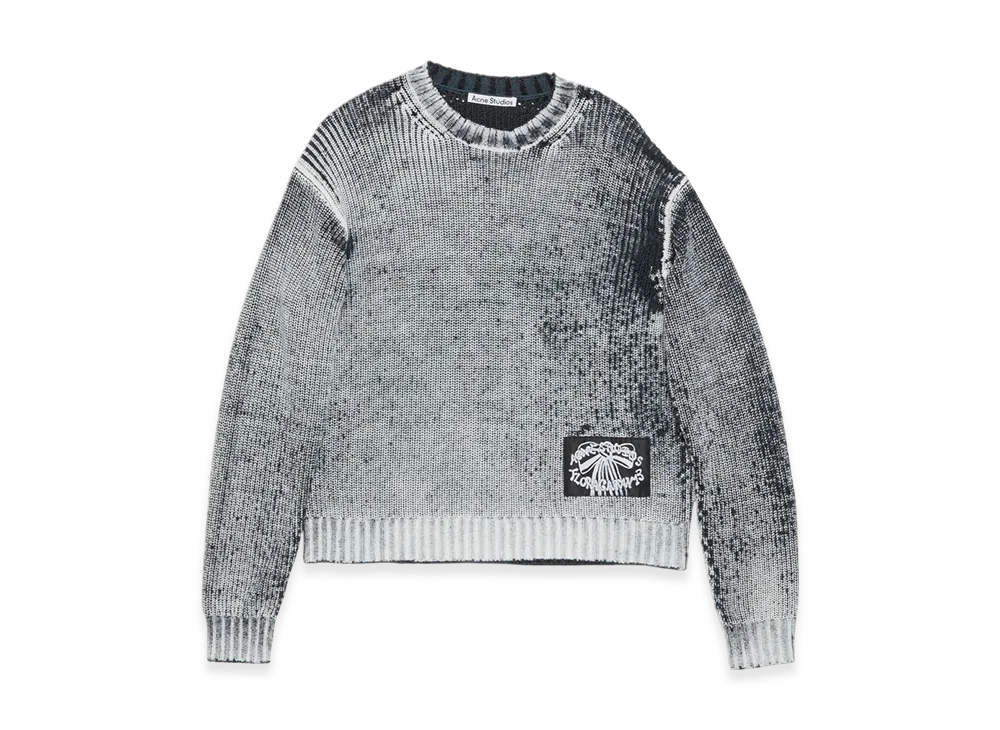 Acne Studios Crew Neck Jumper "Black/White"