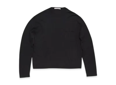 Acne Studios Crew Neck Jumper Cashmere "Black"