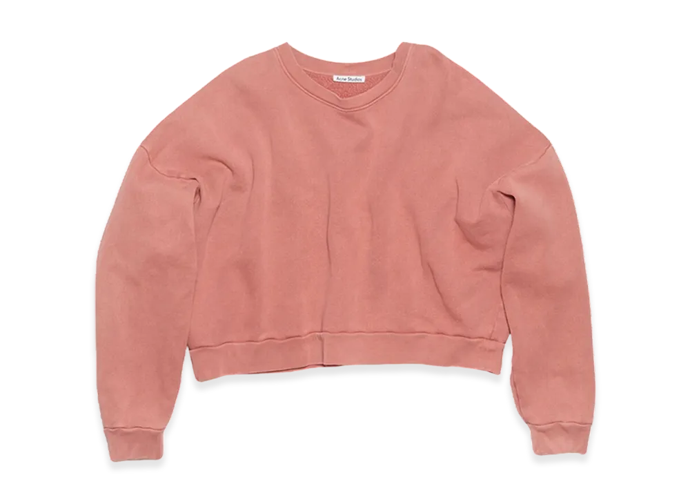 Acne Studios Crew Neck Sweatshirt "Vintage Pink"