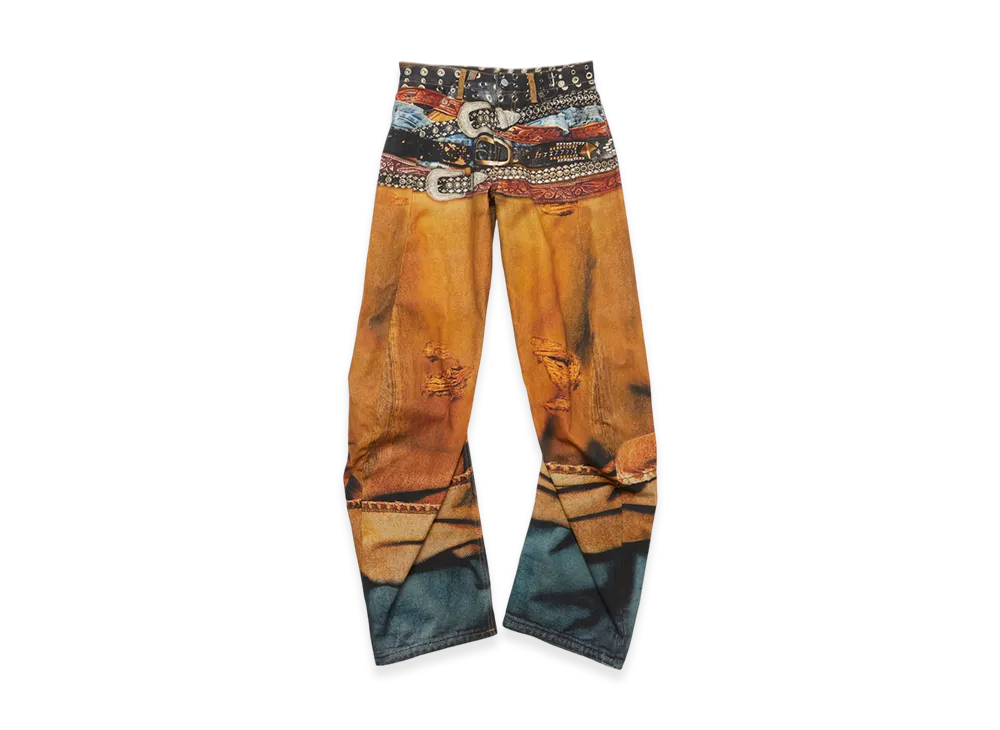 Acne Studios Loose Fit Jeans 2006M "Rust Orange"