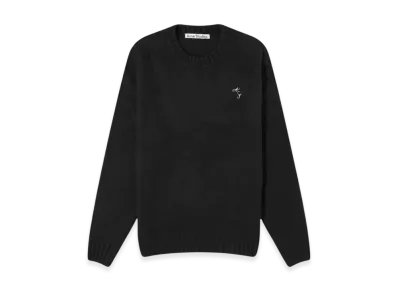 Acne Studios Crew Neck Wool Jumper "Black"