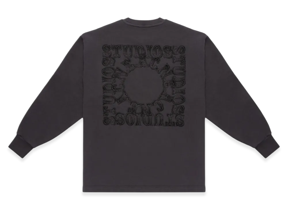 Acne Studios Crewneck Sweatshirt "Faded Black"