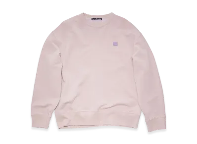 Acne Studios Crewneck Sweatshirt "Violet Pink Melange"
