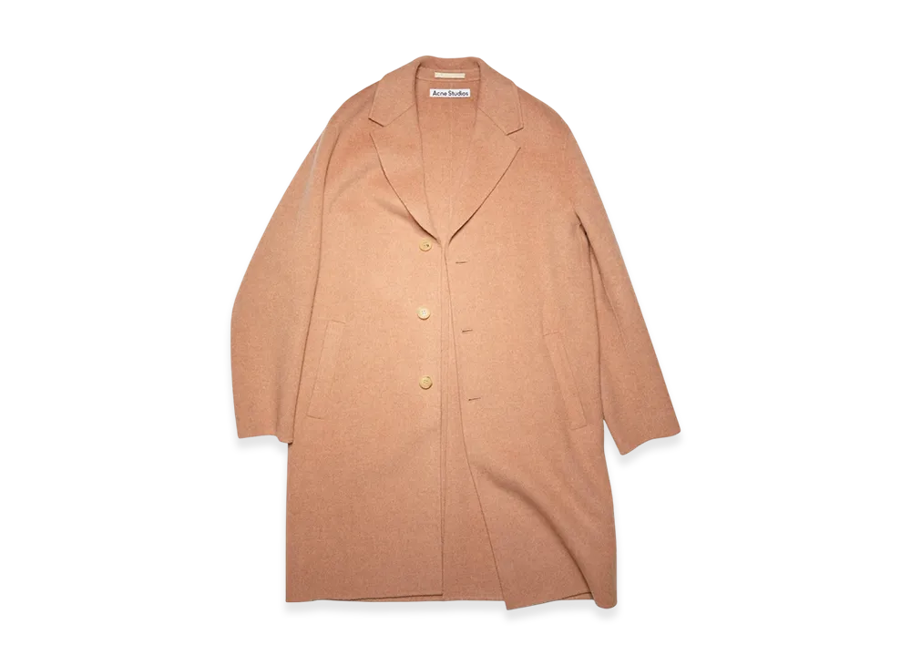 Acne Studios Single Breast Boucle Coat 