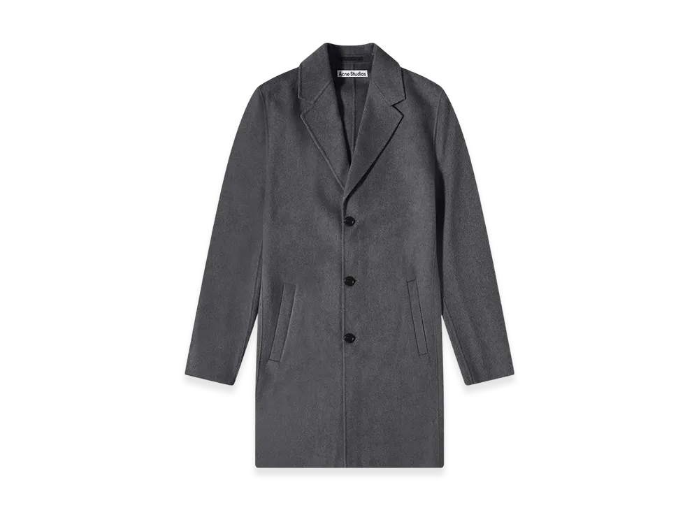 Acne Studios Dali Double Face Coat "Grey Melange"