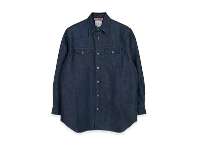 Acne Studios Denim Button-Up Shirt "Blue"