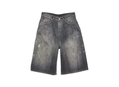 Acne Studios Denim Shorts Loose Fit "Black"