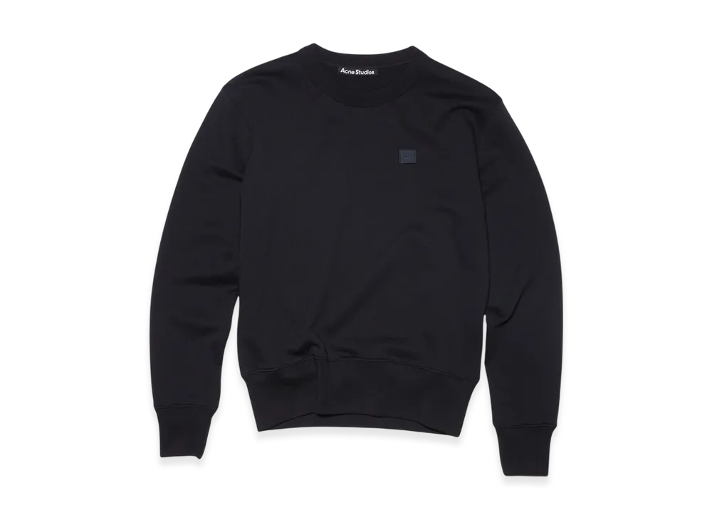 Acne Studios Face Crewneck Sweatshirt "Black"