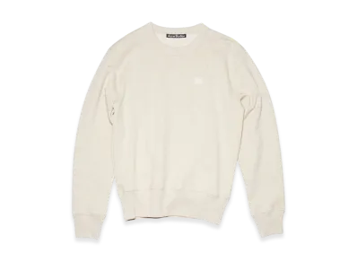 Acne Studios Face Crewneck Sweatshirt "Oatmeal Melange"
