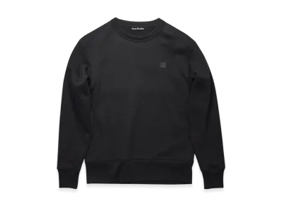 Acne Studios Fairview Face Crewneck Sweatshirt "Black"