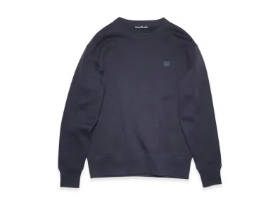 Acne Studios Fairview Face Crewneck Sweatshirt "Navy"