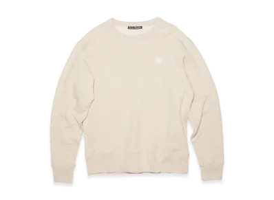 Acne Studios Fairview Face Crewneck Sweatshirt "Oatmeal Melange"