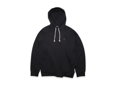Acne Studios Farrin Face Oversized Hooded Sweatshirt "Black"