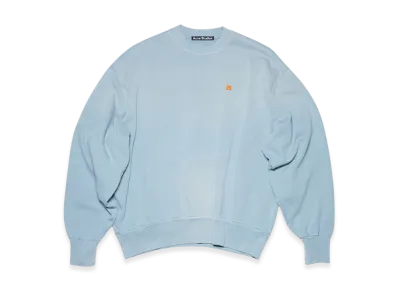 Acne Studios Fiah Crewneck Sweatshirt "Dusty Blue"
