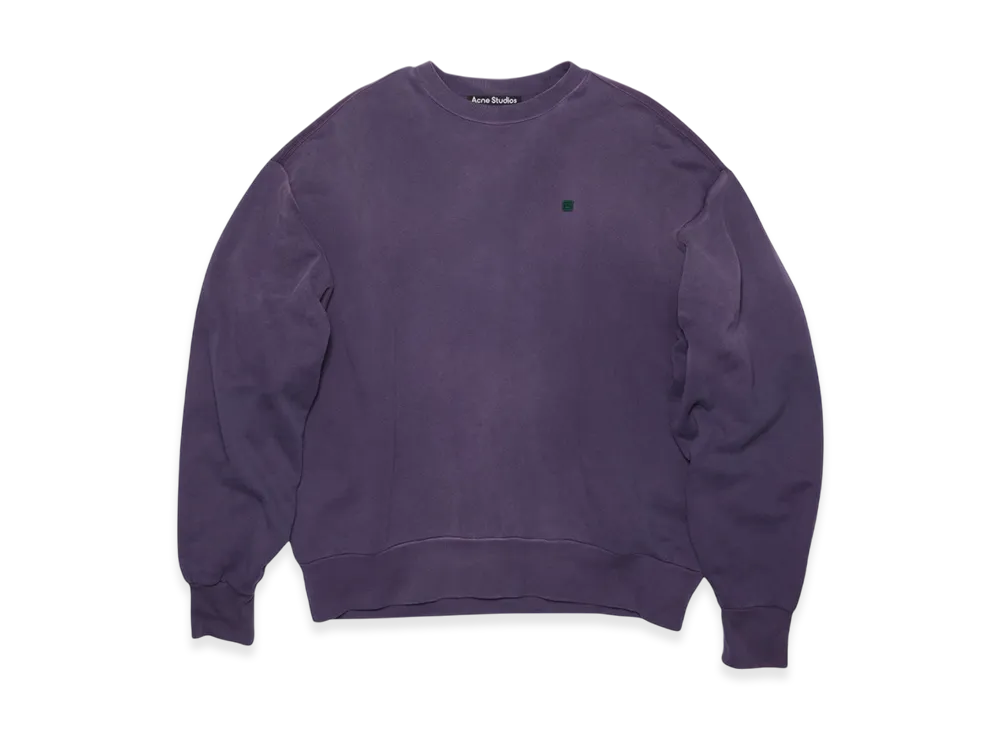 Acne Studios Fiah Crewneck Sweatshirt "Purple"