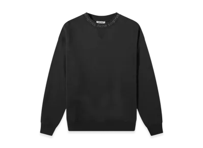 Acne Studios Flogho Crew Sweatshirt "Black"