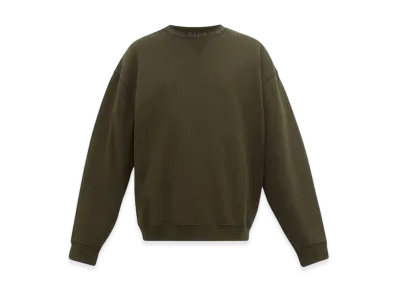 Acne Studios Flogho Crew Sweatshirt "Khaki"