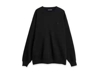 Acne Studios Forba Face Crewneck Sweatshirt "BLACK"