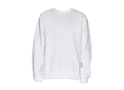 Acne Studios Forba Face Crewneck Sweatshirt "Optic White"