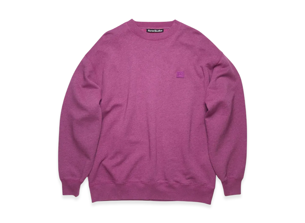 Acne Studios Forba Face Crewneck Sweatshirt "PINK"