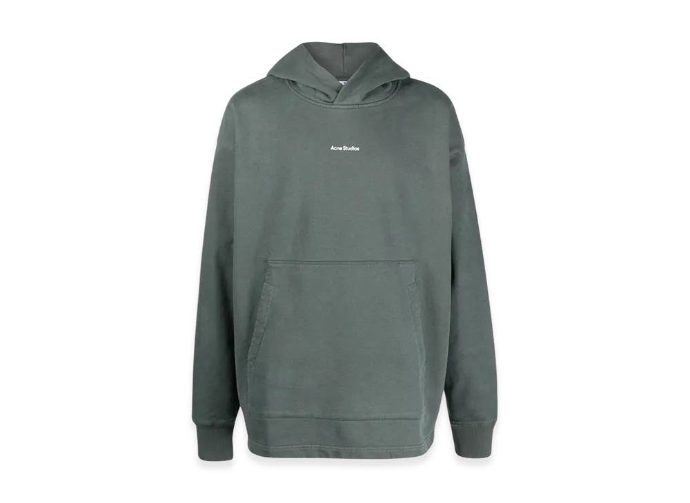 Acne Studios Franklin Hooded Sweatshirt "Cedar Green"