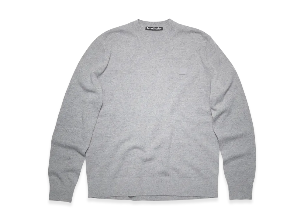Acne Studios Kalon Crewneck Sweater "Grey Melange"
