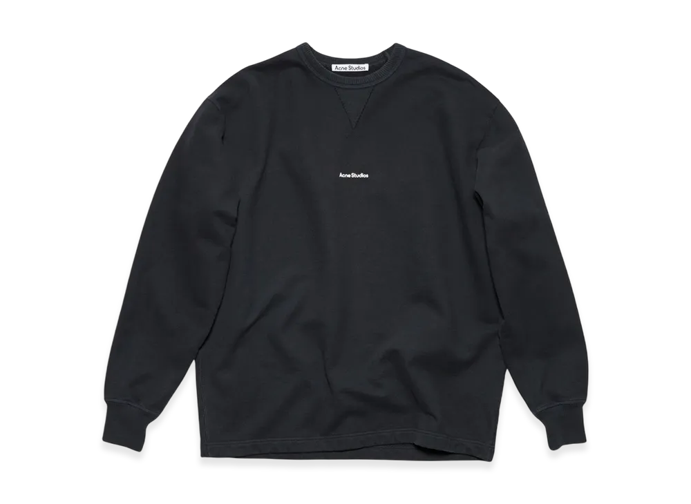 Acne Studios Logo Crewneck Sweater "Black"