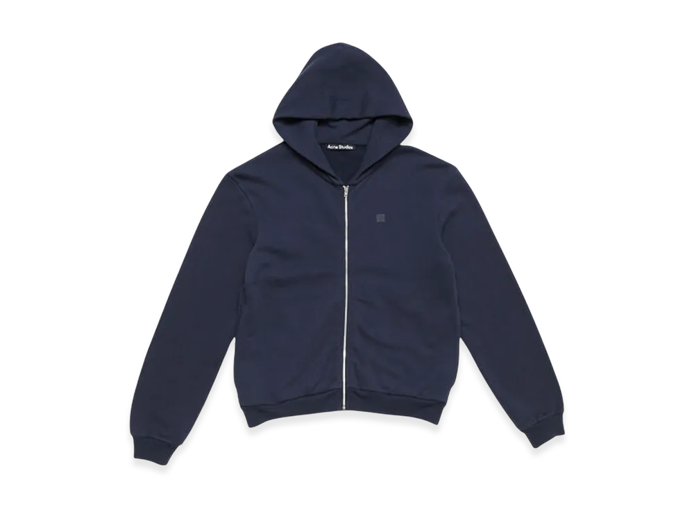 Acne Studios Hooded Zipper Sweater "Navy Blue"