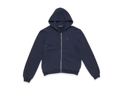 Acne Studios Hooded Zipper Sweater "Navy Blue"