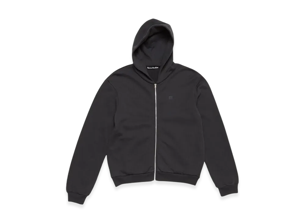 Acne Studios Hooded Zipper Sweater "Black"