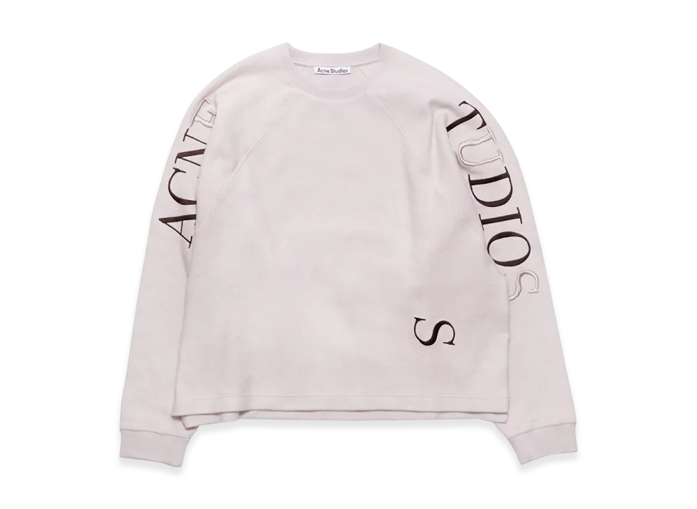 Acne Studios Logo Sweatshirt "Pale Lilac"