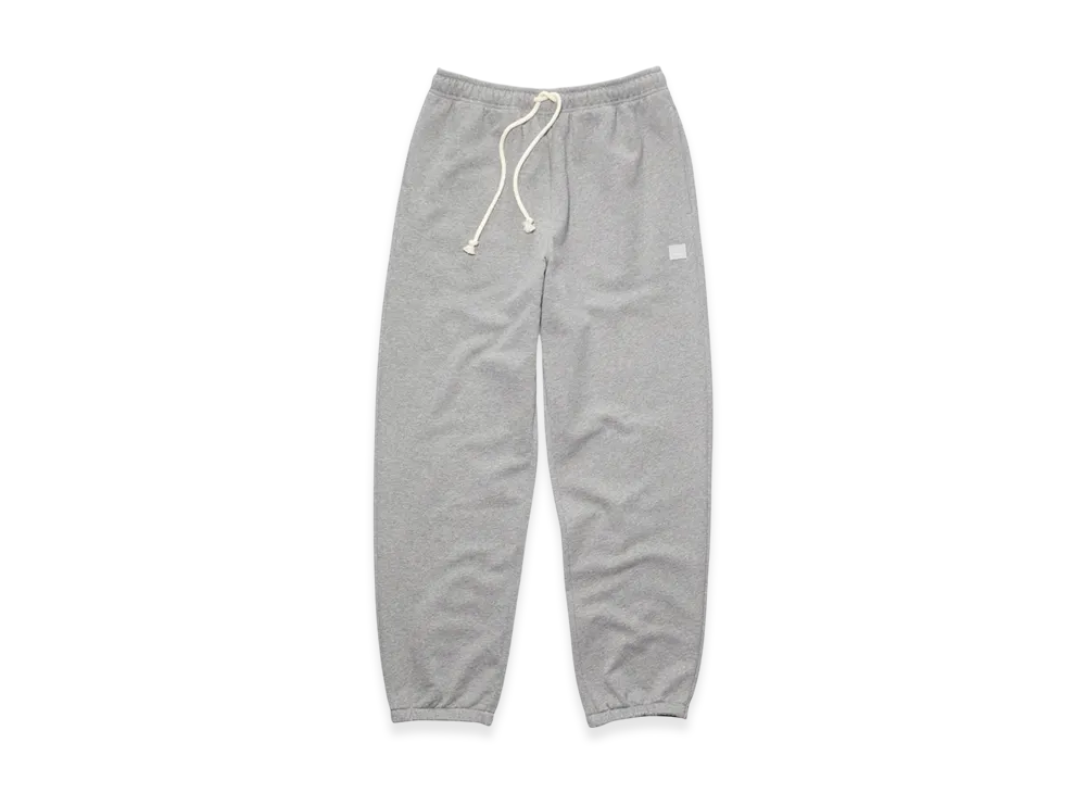 Acne Studios Cotton Sweatpants "Light Grey Melange"