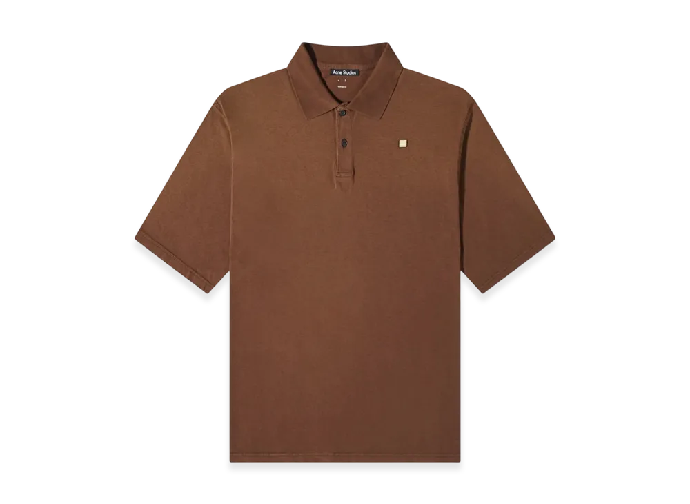 Acne Studios Polo Shirt "Coffee Brown"