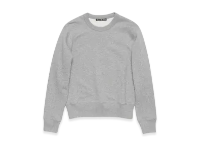 Acne Studios Regular Fit Crew Neck Sweater "Light Grey Melange"