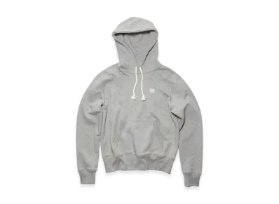 Acne Studios Regular Fit Hooded Sweatshirt "Light Grey Melange"