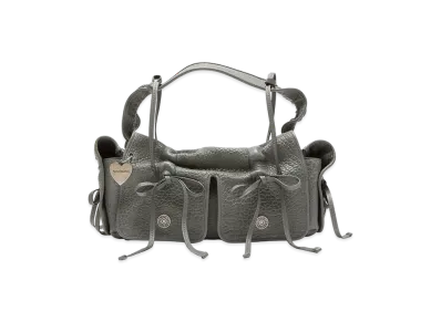 Acne Studios Multi-Pocket Grained Leather Bag "Cold Grey"