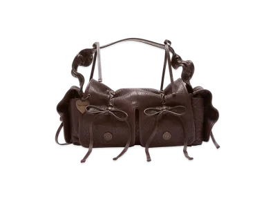 Acne Studios Multi-Pocket Grained Leather Bag "Chocolate Brown"
