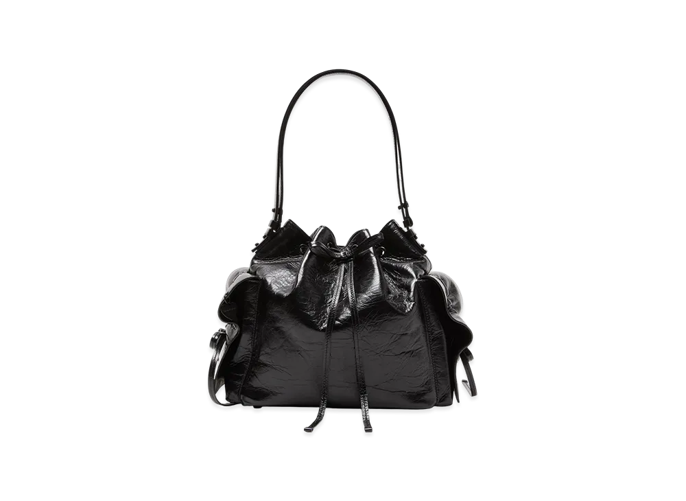 Acne Studios Multi-Pocket Bucket Bag "Black"