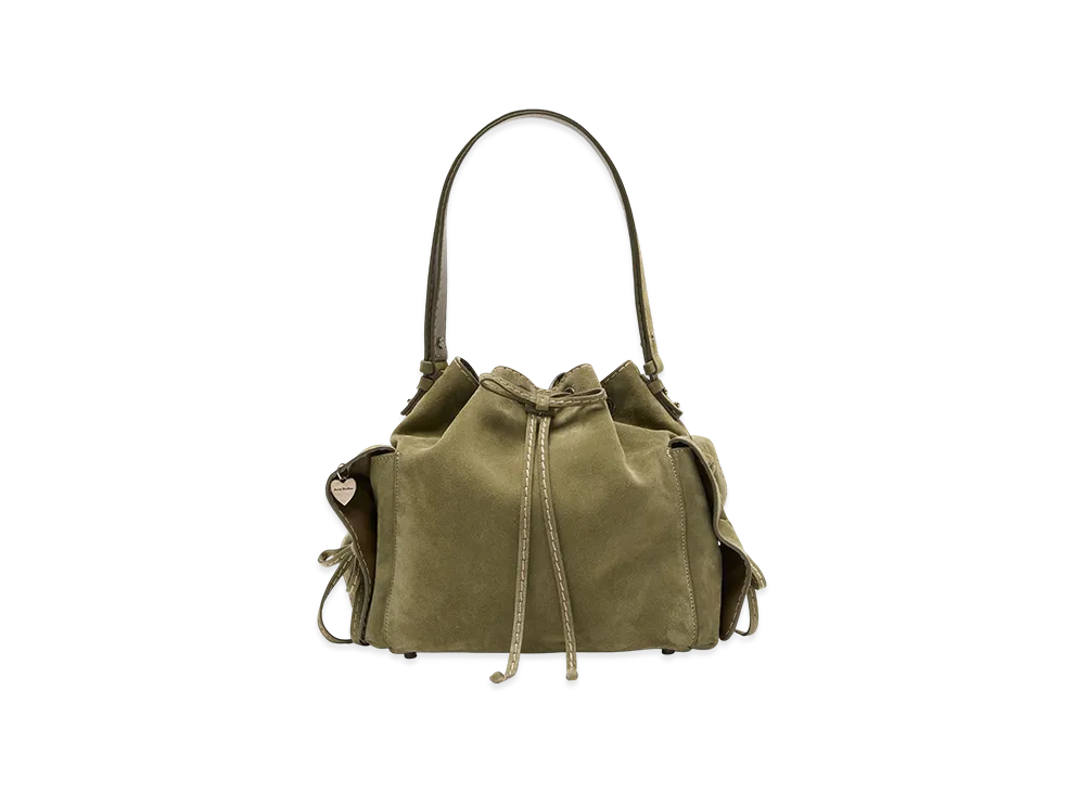 Acne Studios Multi-Pocket Bucket Bag "Herb Green"