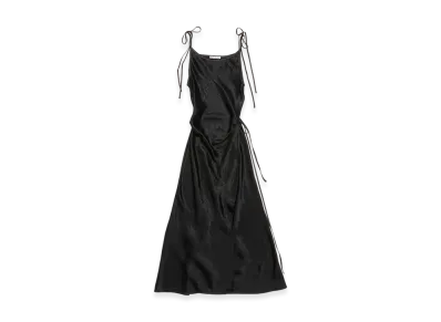 Acne Studios Satin Dress "Black"