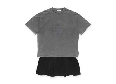 Acne Studios Tee Dress "Anthracite/Black"